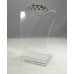 FixtureDisplays® Clear Acrylic Plexiglass Necklace Jewelry Stand Countertop Display 11620-10B